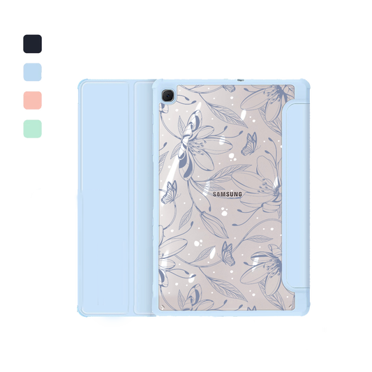 Android Tab Flipcover - Sketchy Flower & Butterfly 2.0