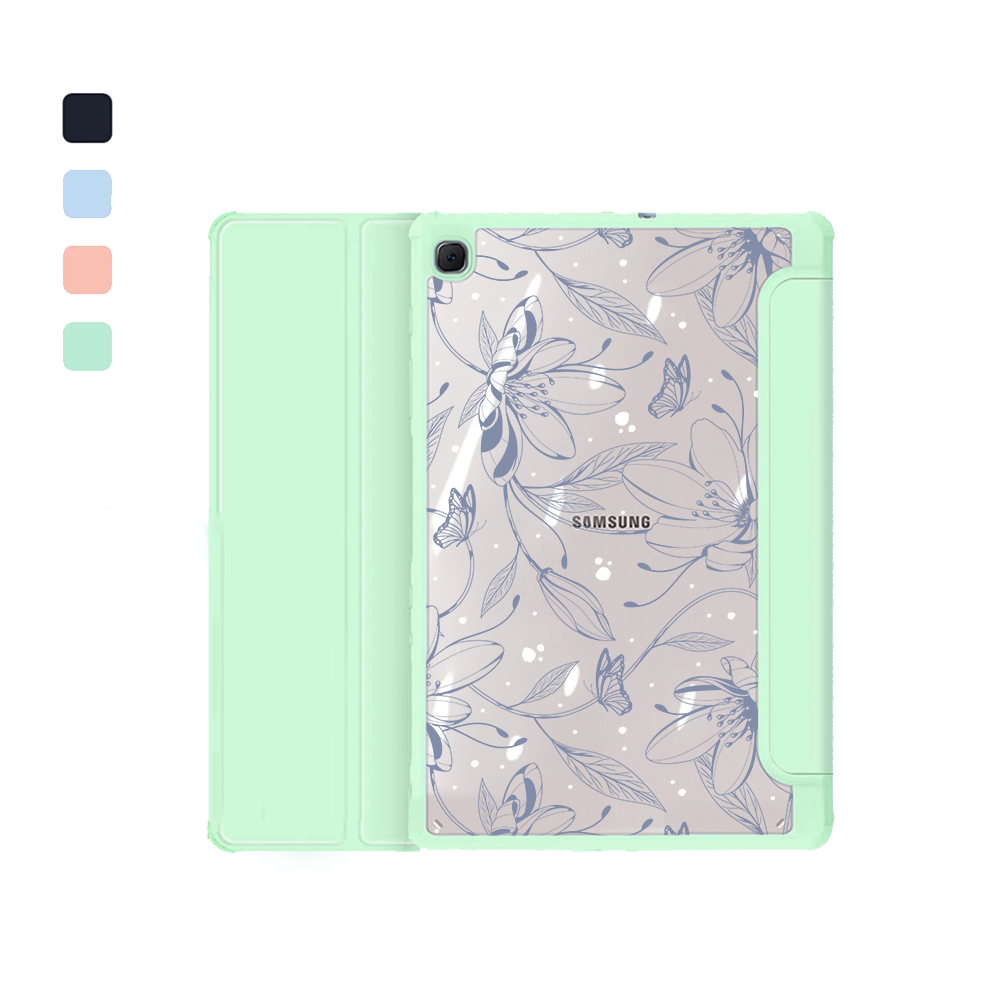 Android Tab Flipcover - Sketchy Flower & Butterfly 2.0