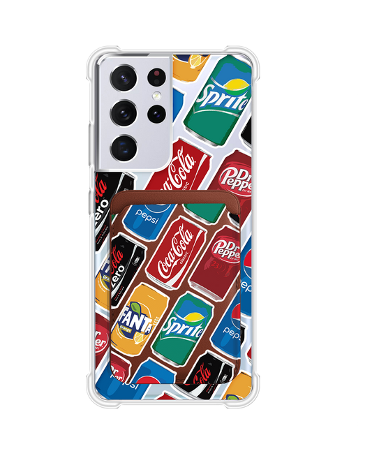 Android Magnetic Wallet Case - Soda