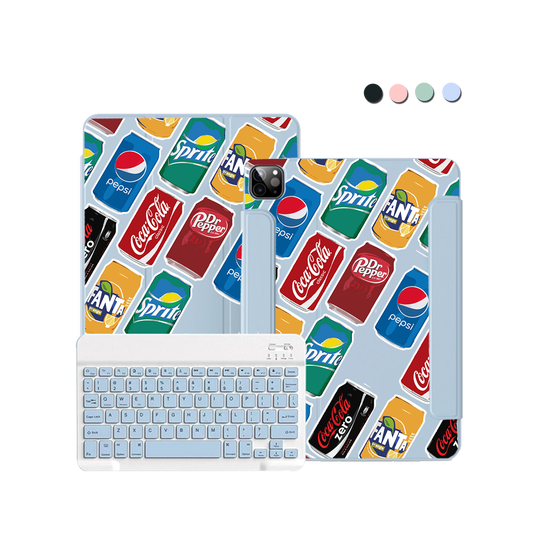 ฝาพับคีย์บอร์ดไร้สายสำหรับ iPad / Android - Sodapop
