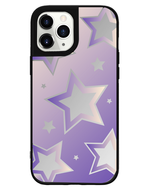 iPhone Mirror Grip - เอฟเฟกต์ดาวสีม่วง