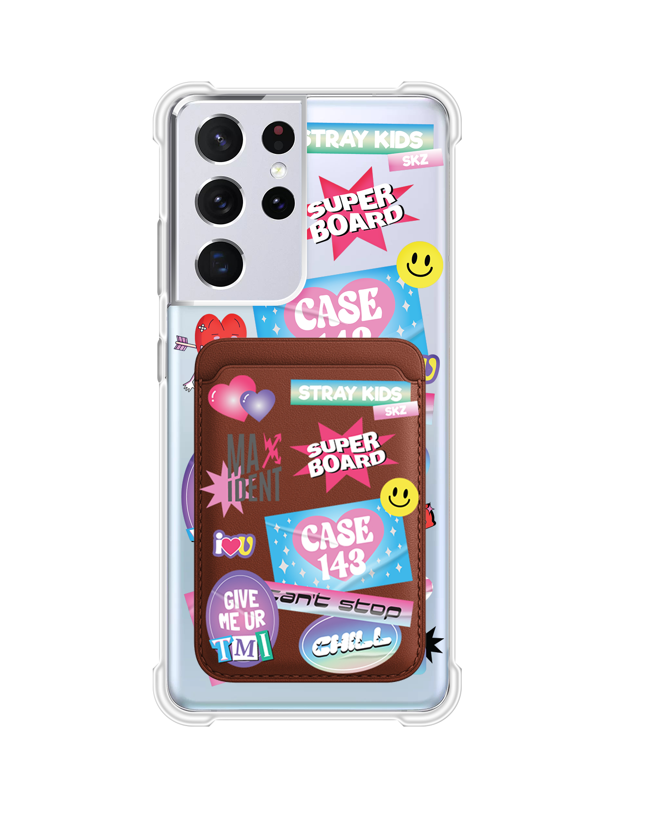 Android Magnetic Wallet Case - Stray Kids Case 143