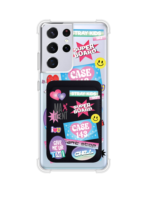 Android Magnetic Wallet Case - Stray Kids Case 143