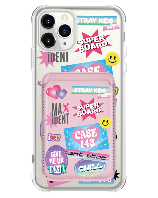 iPhone Magnetic Wallet Case - Stray Kids Case 143