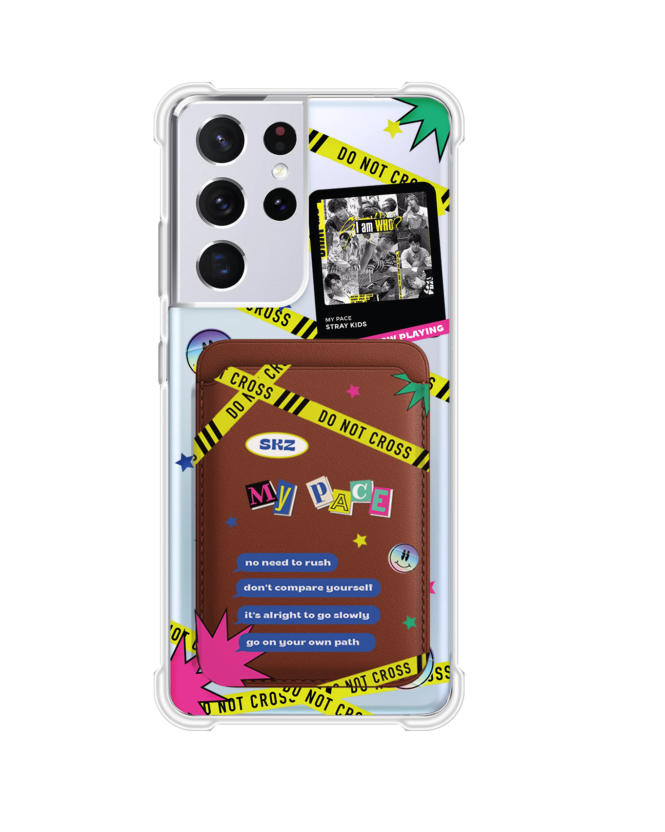 Android Magnetic Wallet Case - Stray Kids My Pace