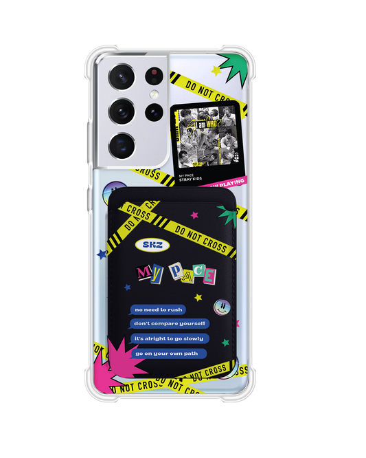 Android Magnetic Wallet Case - Stray Kids My Pace