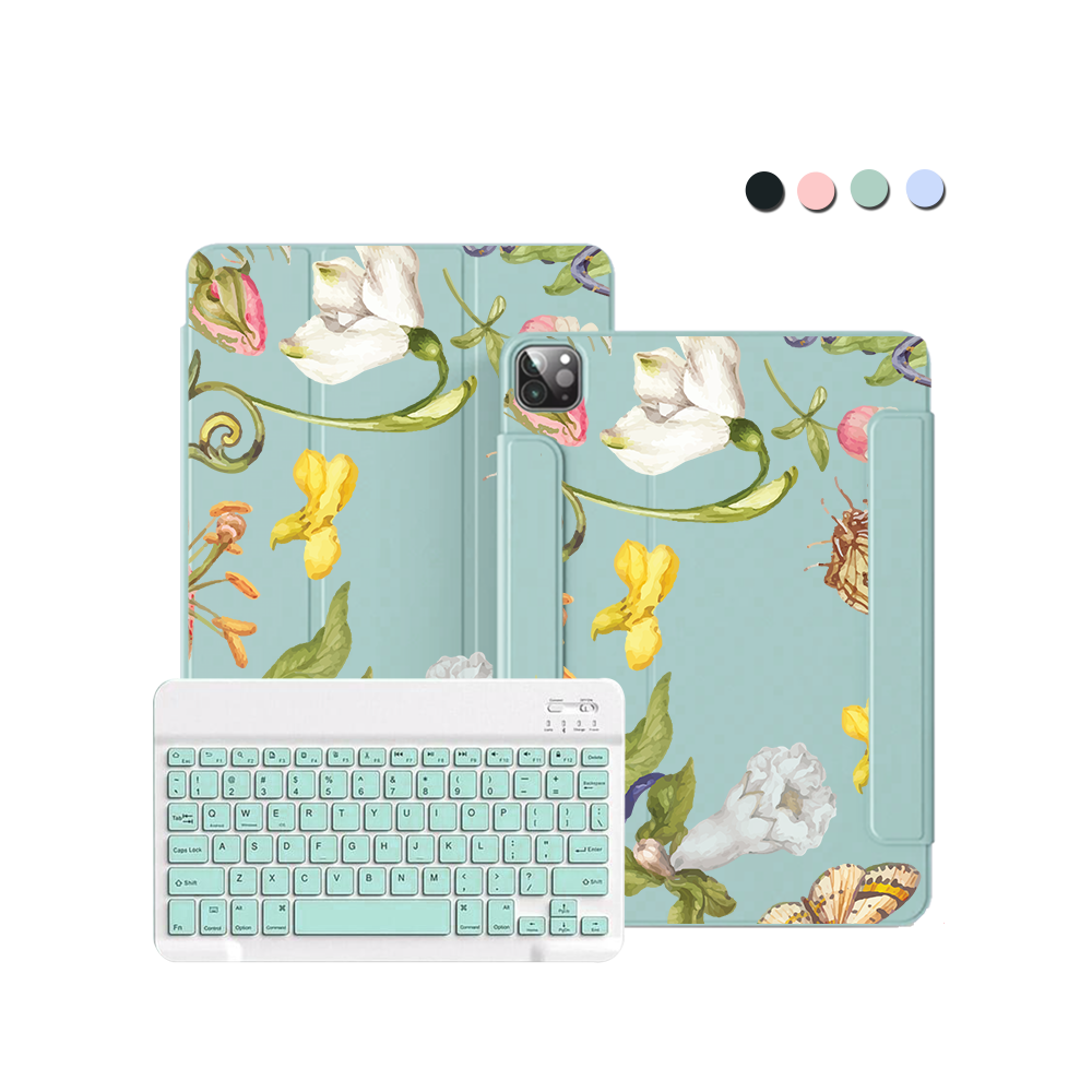 ฝาพับคีย์บอร์ดไร้สายสำหรับ iPad / Android - สีซันนี่