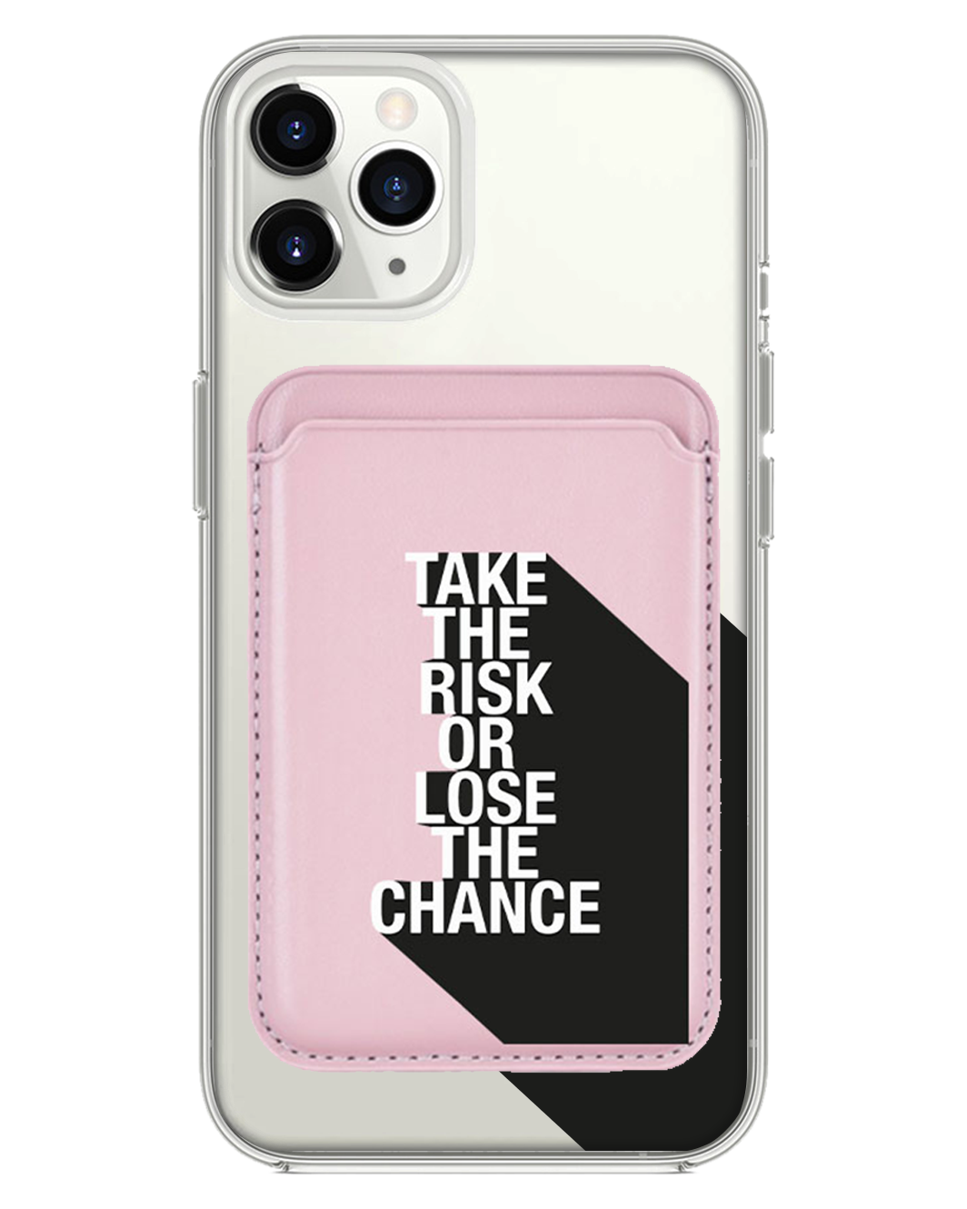 iPhone Magnetic Wallet Case - Take the Risk