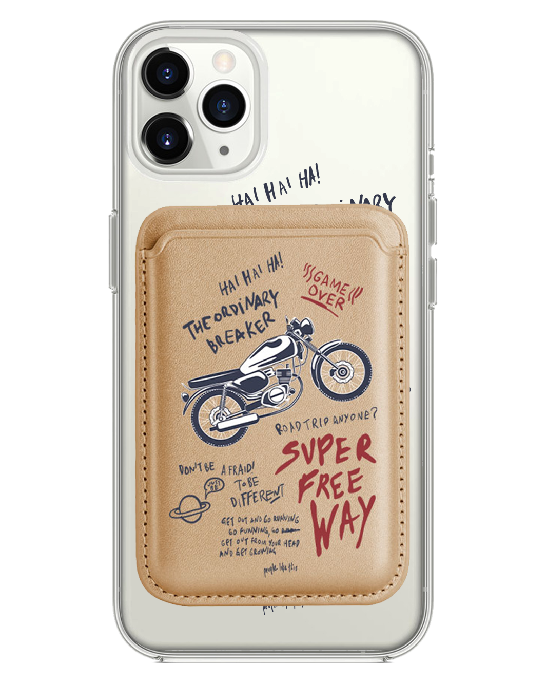 iPhone Magnetic Wallet Case - The Ordinary Breaker