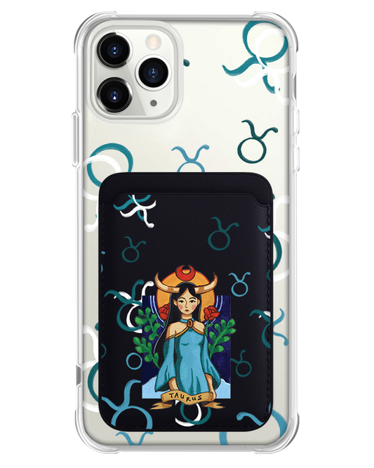 iPhone Magnetic Wallet Case - Taurus