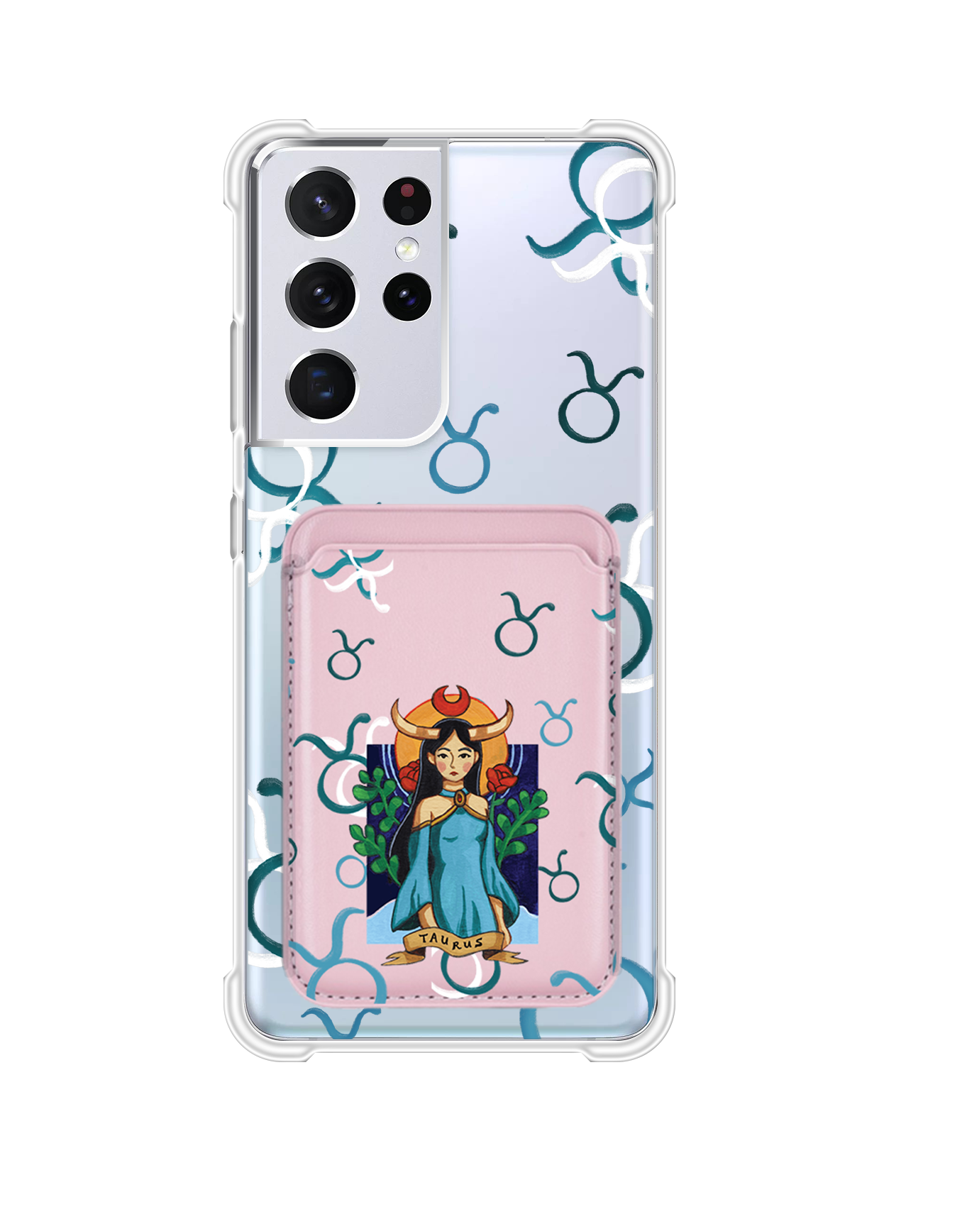 Android Magnetic Wallet Case - Taurus