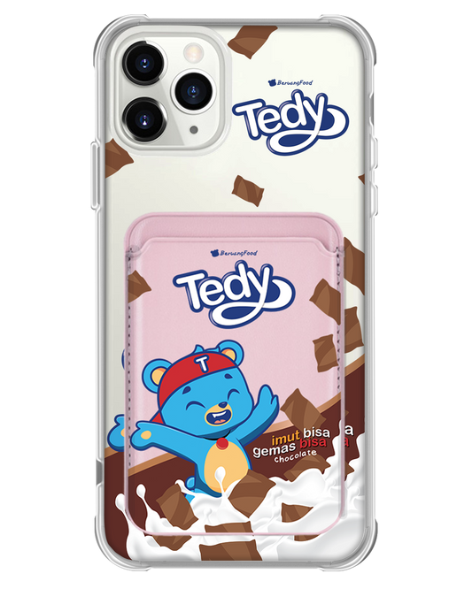 iPhone Magnetic Wallet Case - Tedy