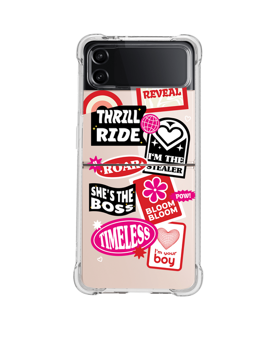 Android Flip / Fold Rearguard Hybrid - The Boyz Song Sticker Pack