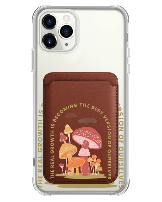 iPhone Magnetic Wallet Case - The Real Growth