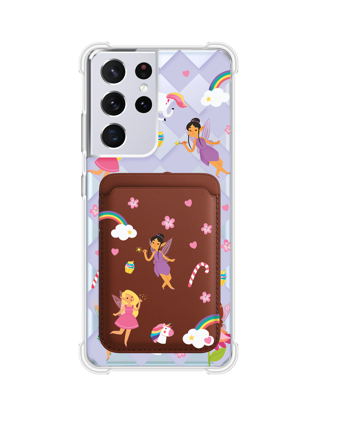 Android Magnetic Wallet Case - Tiny Fairy