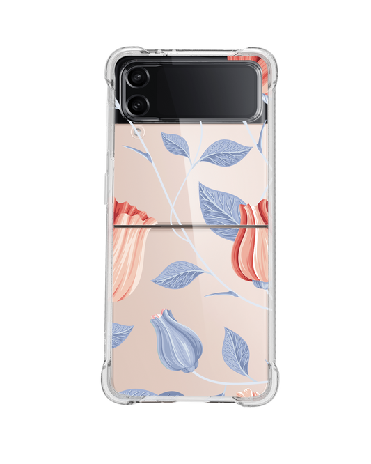 Android Flip / Fold Rearguard Hybrid - Red Tulip