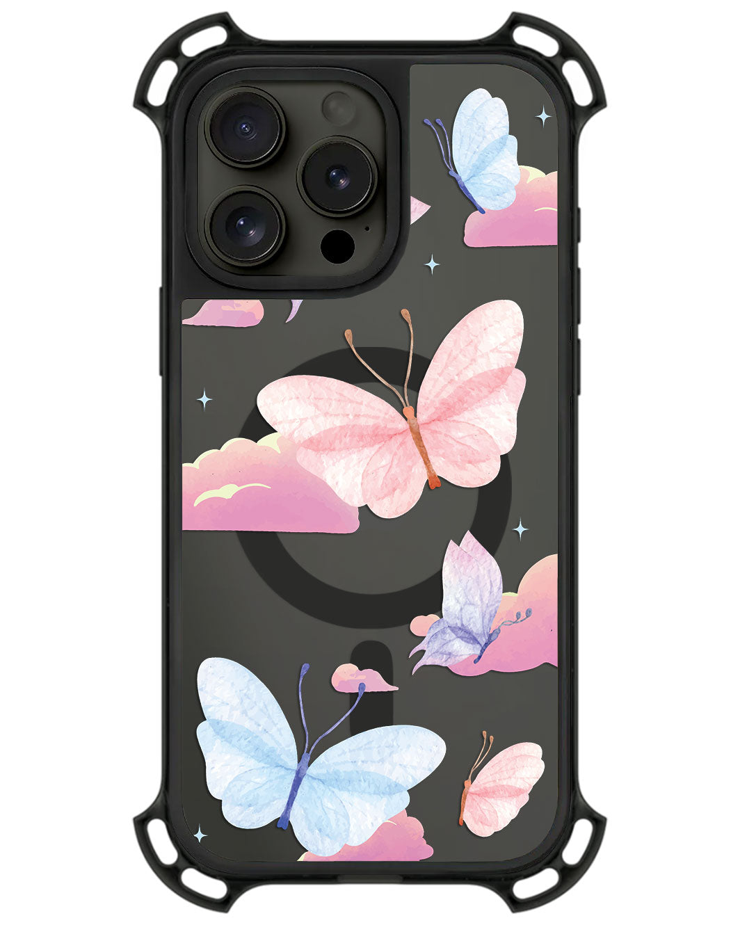iPhone Rearguard UltimateZ - Butterfly & Clouds