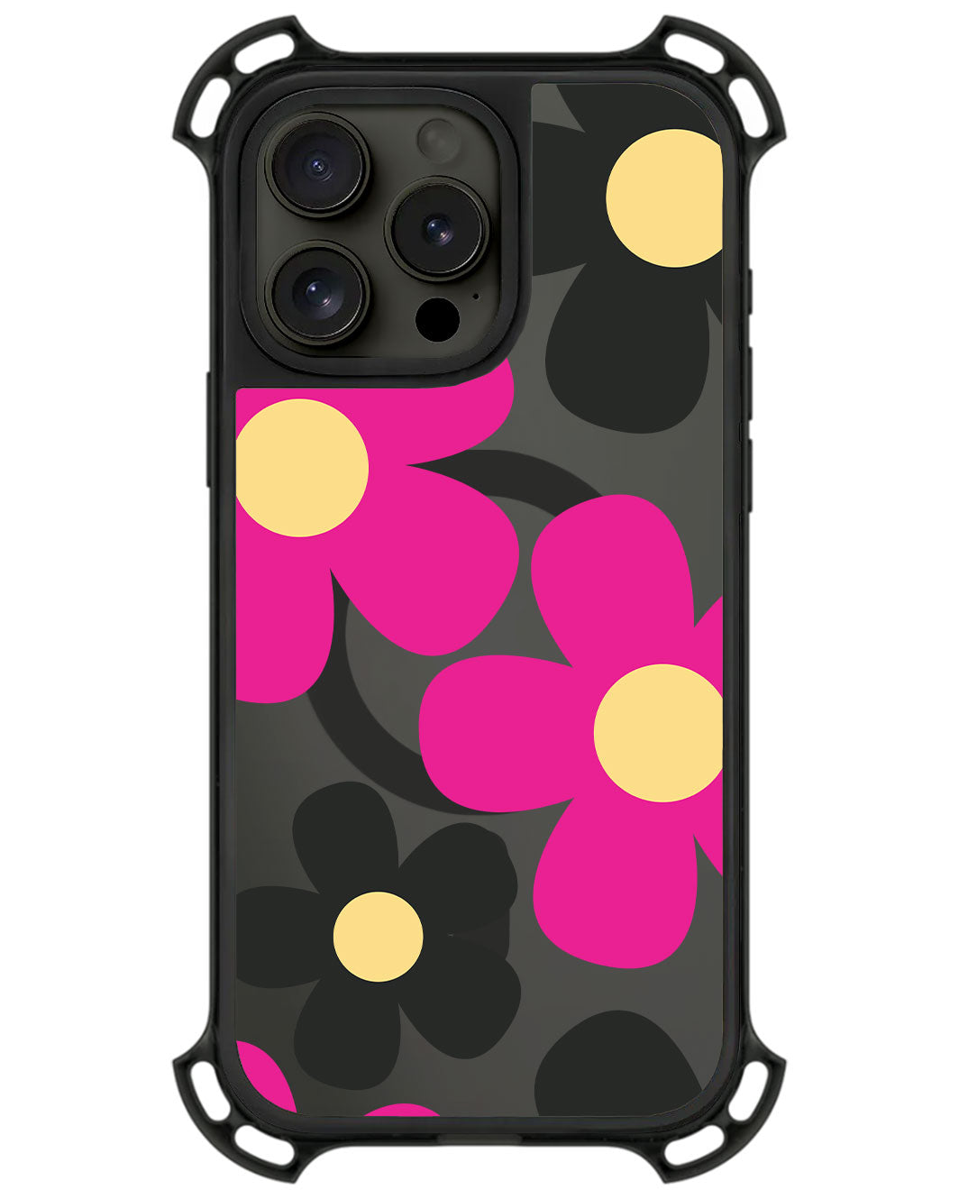 iPhone Rearguard UltimateZ - Daisy Hot Pink