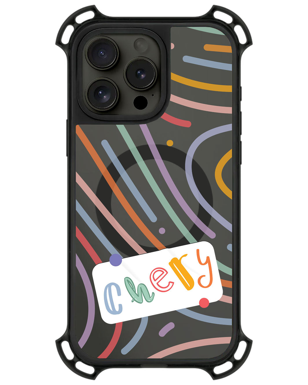 iPhone Rearguard UltimateZ - Doodle Monogram 2.0