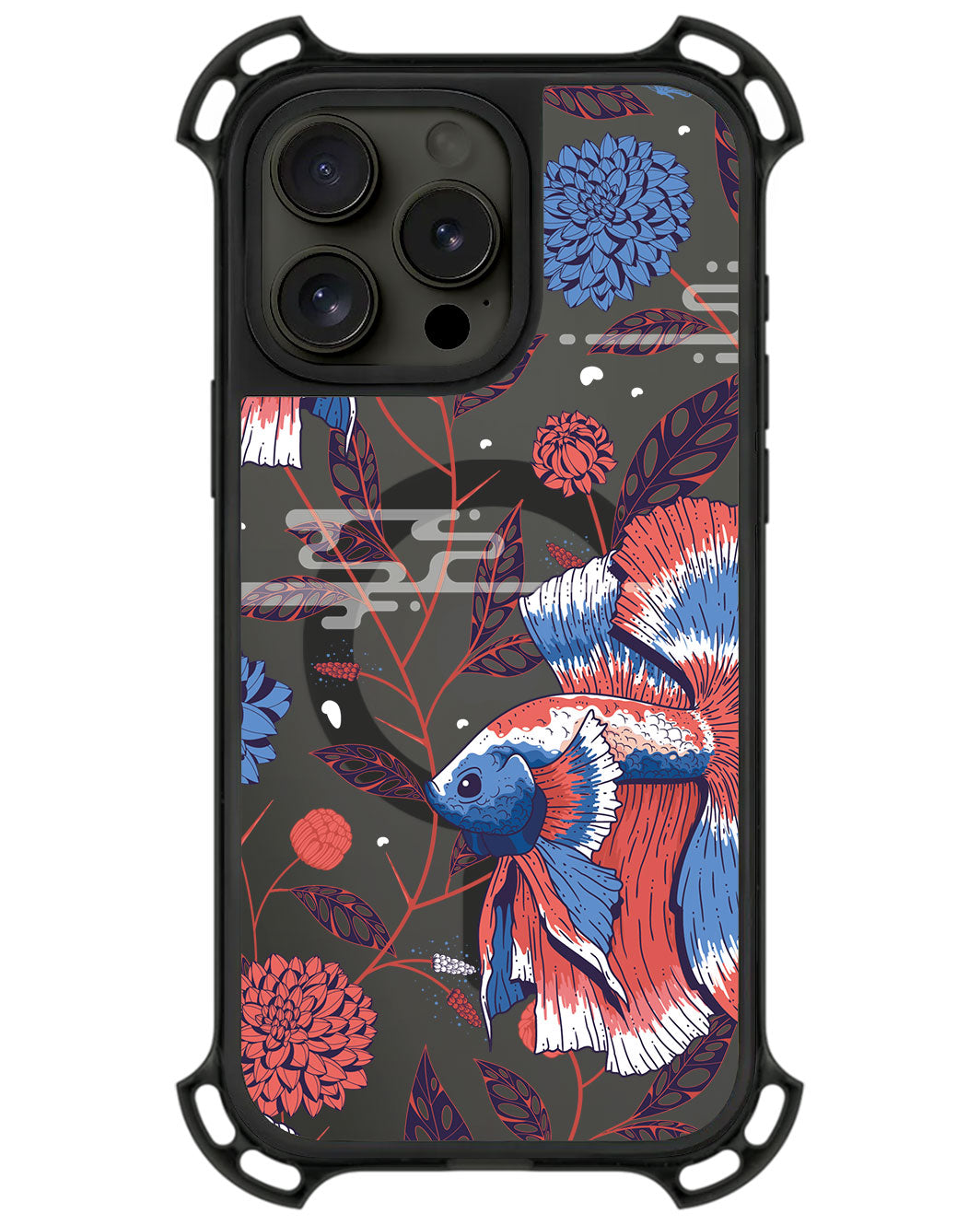 iPhone Rearguard UltimateZ - Fish & Floral 2.0