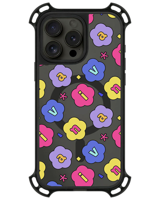 iPhone Rearguard UltimateZ - CUSTOM MONOGRAM 3.0 Flower Petals 2.0