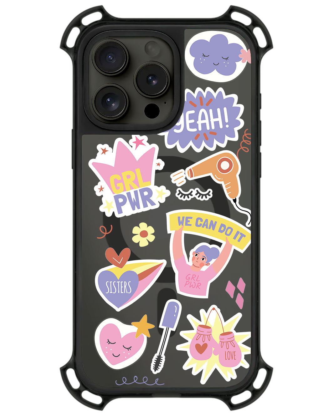 iPhone Rearguard UltimateZ - Girl Power Sticker Pack