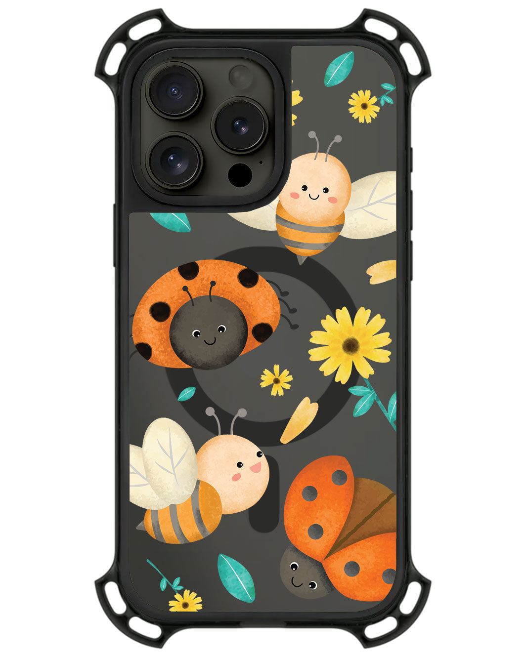 iPhone Rearguard UltimateZ - Lady bug & bee