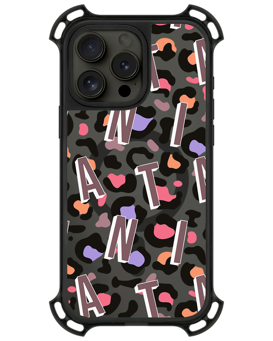 iPhone Rearguard UltimateZ - CUSTOM MONOGRAM 3.0 Leopard 5.0