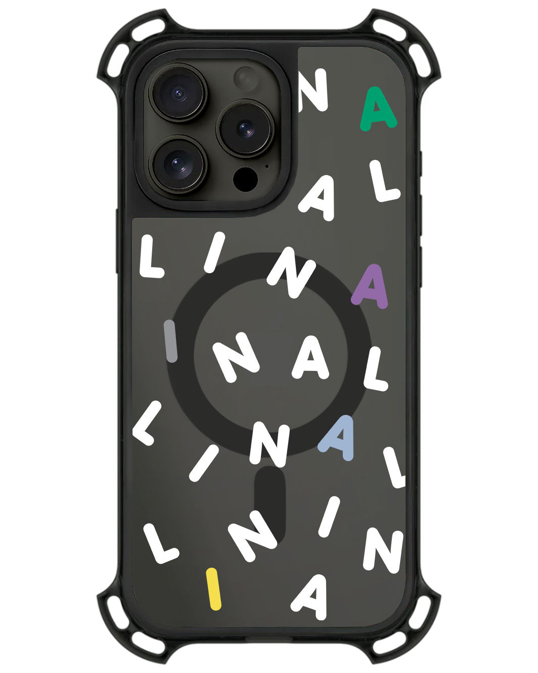 iPhone Rearguard UltimateZ - CUSTOM MONOGRAM 2.0 White