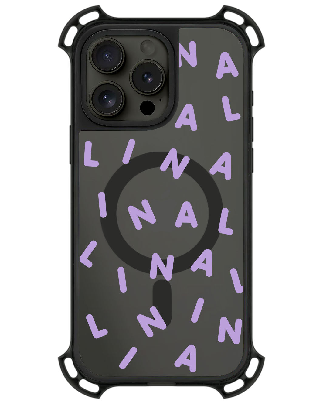 iPhone Rearguard UltimateZ - CUSTOM MONOGRAM 2.0 Lilac
