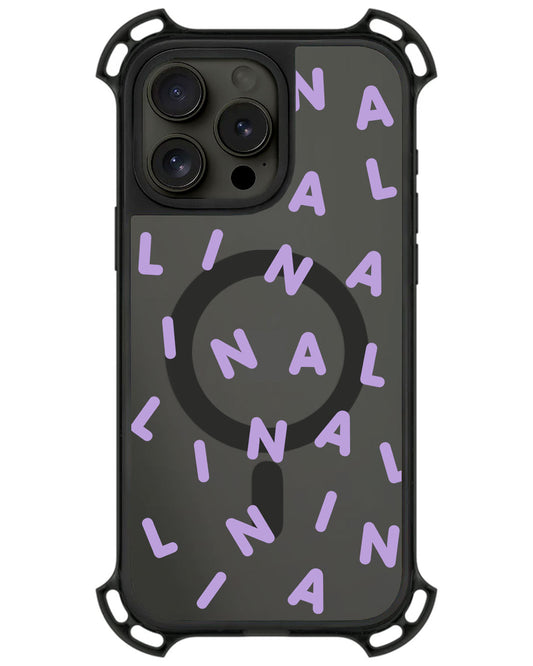 iPhone Rearguard UltimateZ - CUSTOM MONOGRAM 2.0 Lilac