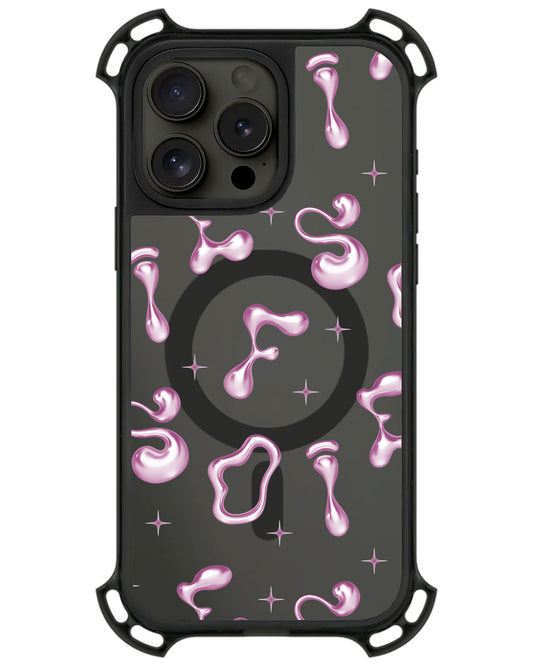 iPhone Rearguard UltimateZ - Pink Chrome Monogram