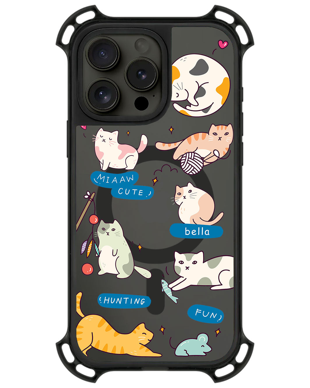 iPhone Rearguard UltimateZ - Playful Cat 2.0