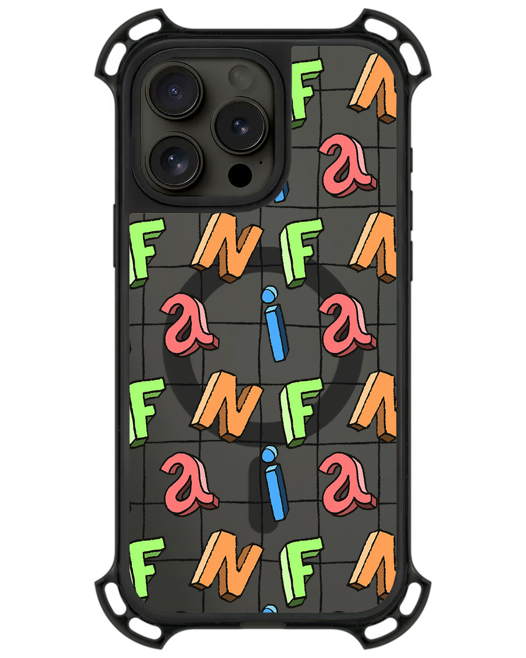 iPhone Rearguard UltimateZ - Playful Monogram