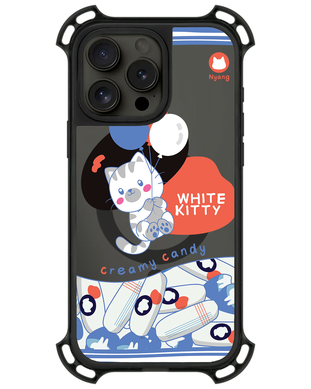 iPhone Rearguard UltimateZ - White KITTY