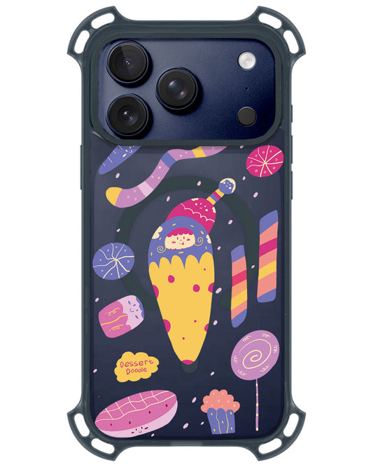 iPhone Rearguard UltimateZ - Dessert Doodle