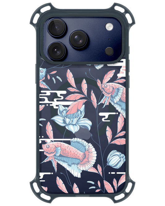 iPhone Rearguard UltimateZ - Fish & Floral 3.0