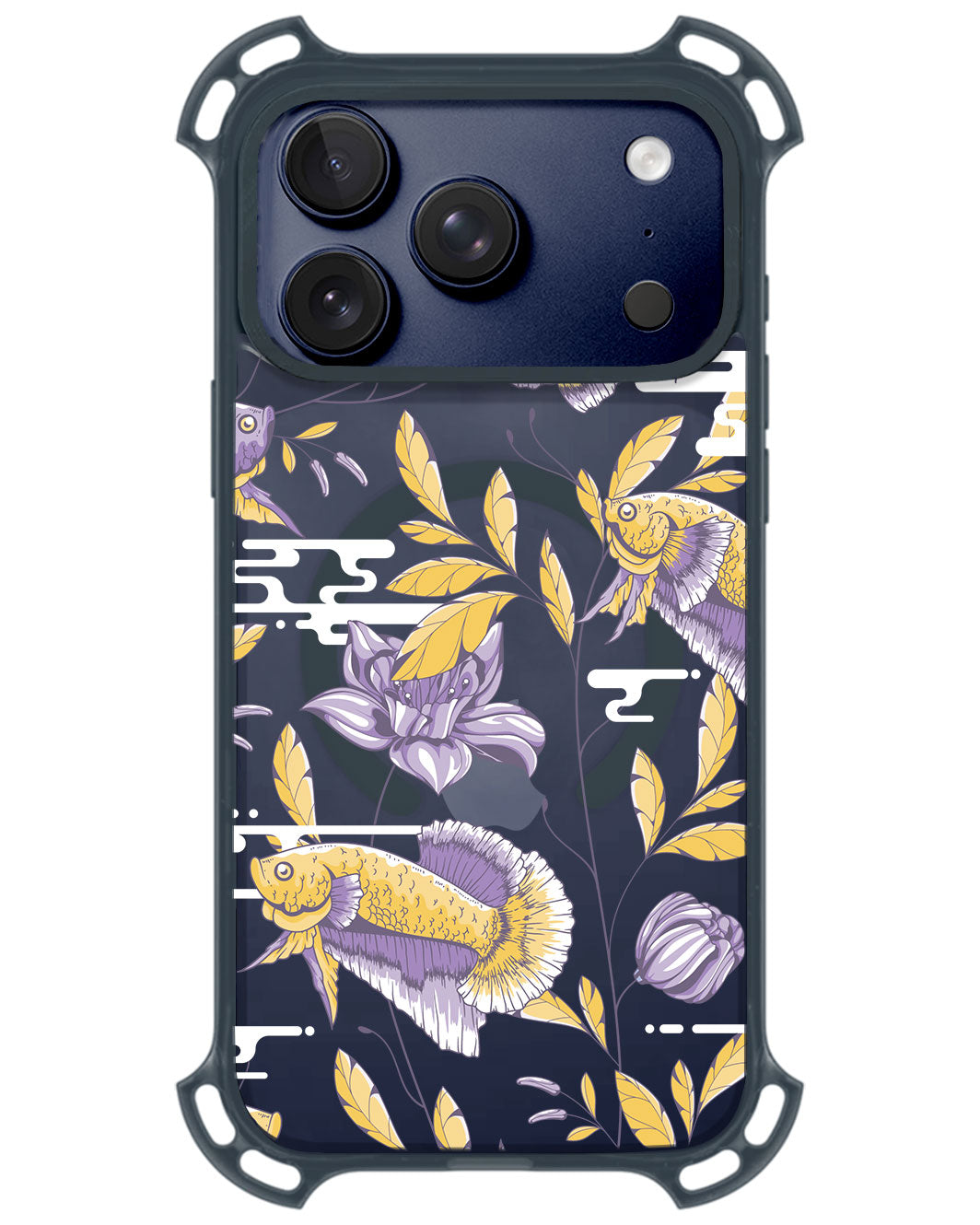 iPhone Rearguard UltimateZ - Fish & Floral 5.0