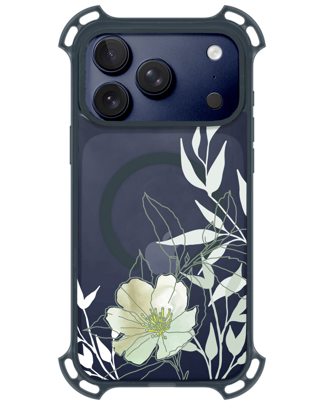 iPhone Rearguard UltimateZ - Green Mint Lily