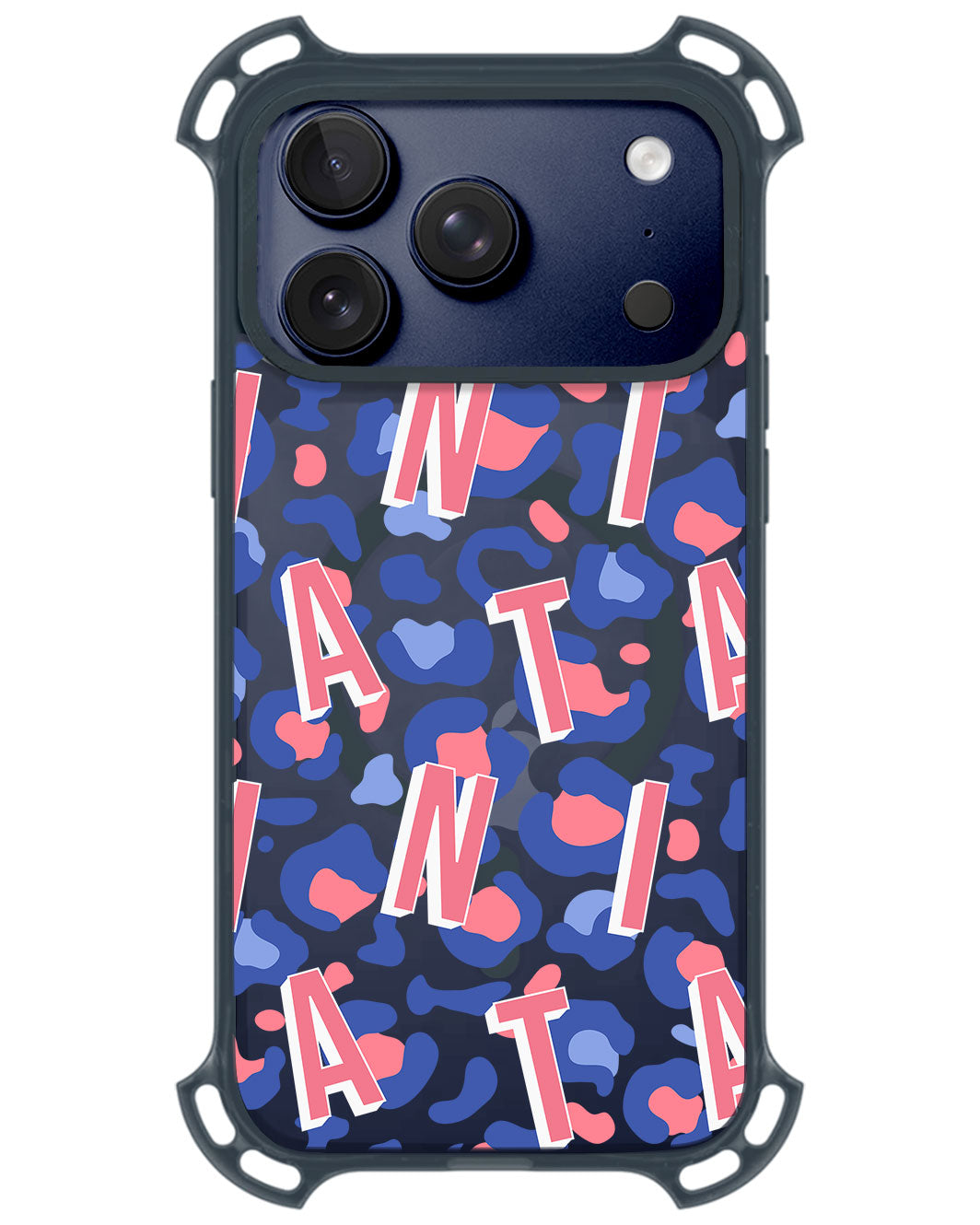 iPhone Rearguard UltimateZ - CUSTOM MONOGRAM 3.0 Leopard 1.0