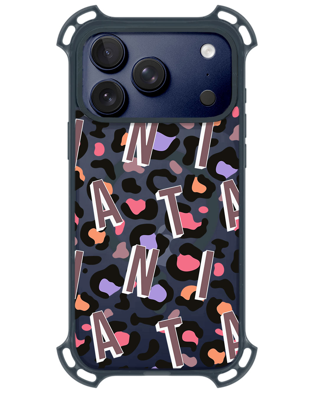 iPhone Rearguard UltimateZ - CUSTOM MONOGRAM 3.0 Leopard 5.0