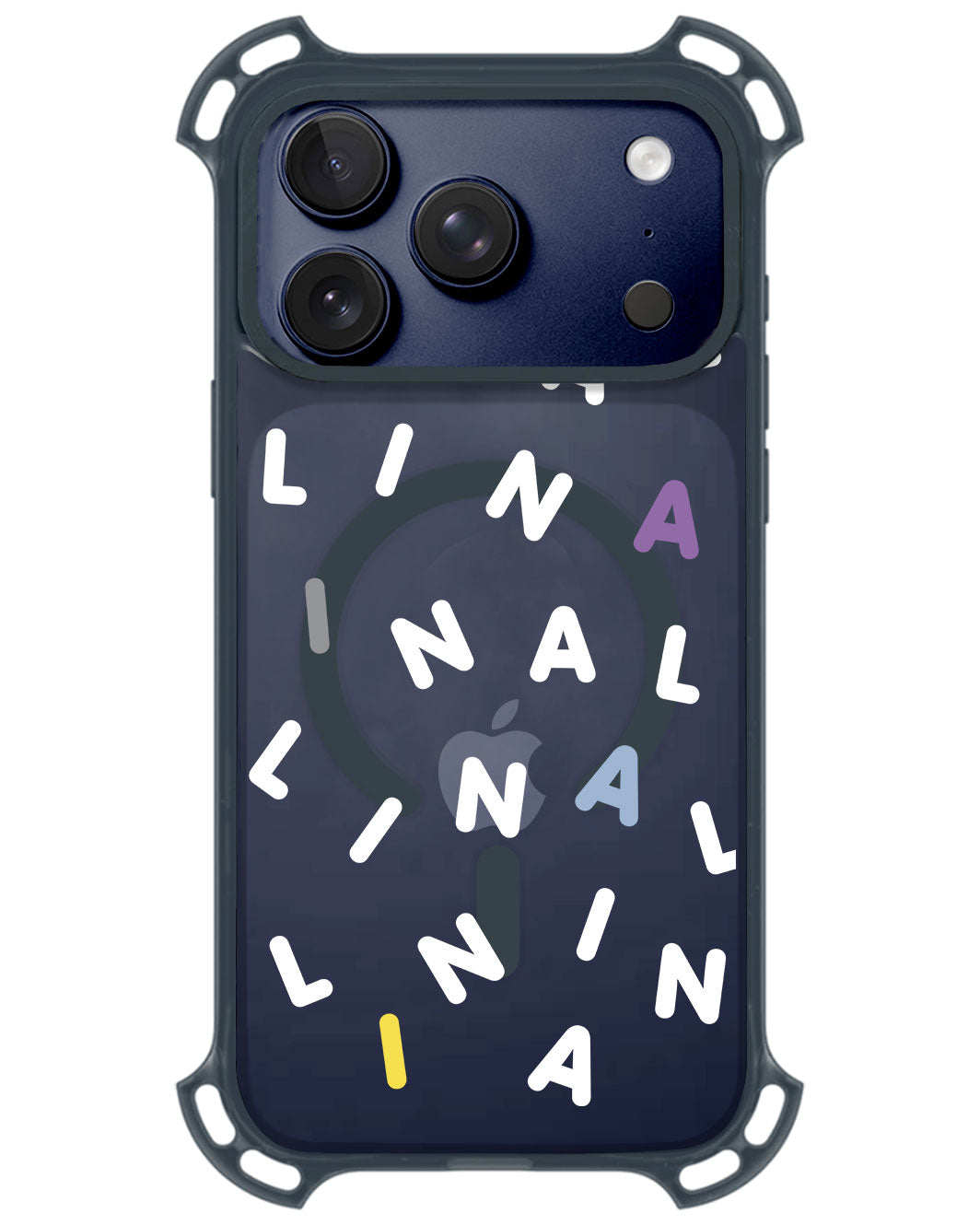 iPhone Rearguard UltimateZ - CUSTOM MONOGRAM 2.0 White