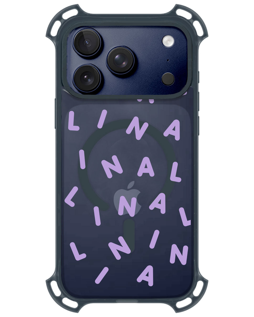 iPhone Rearguard UltimateZ - CUSTOM MONOGRAM 2.0 Lilac