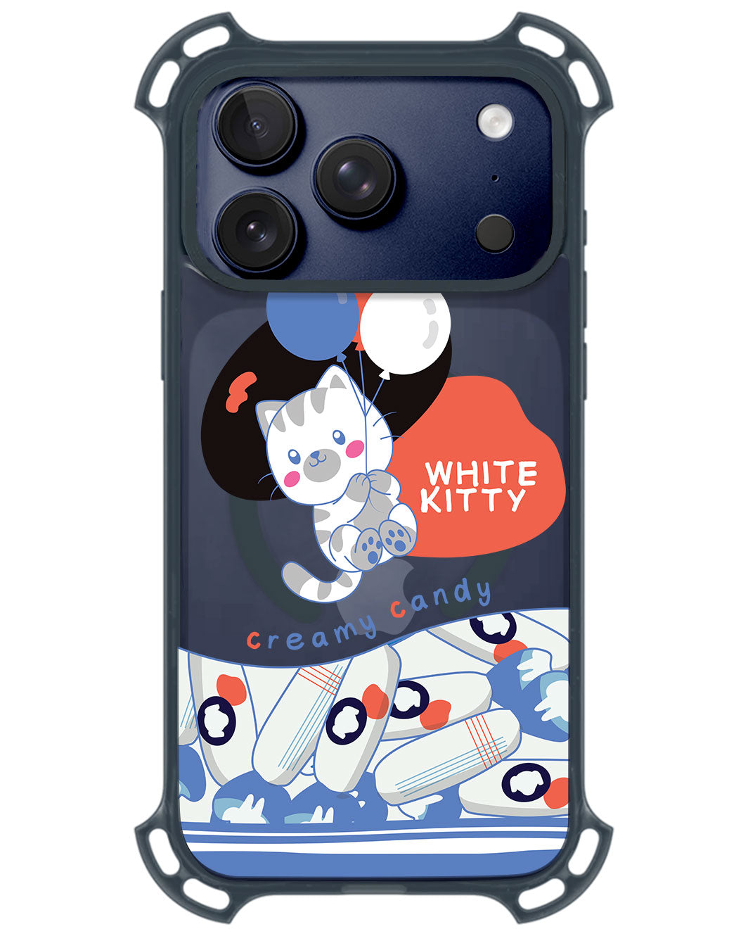 iPhone Rearguard UltimateZ - White KITTY