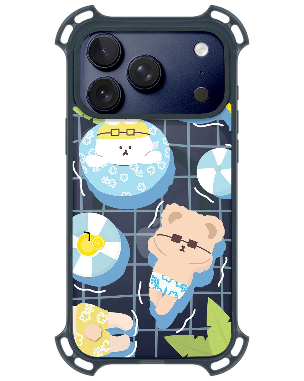 iPhone Rearguard UltimateZ - Pool Party Blue