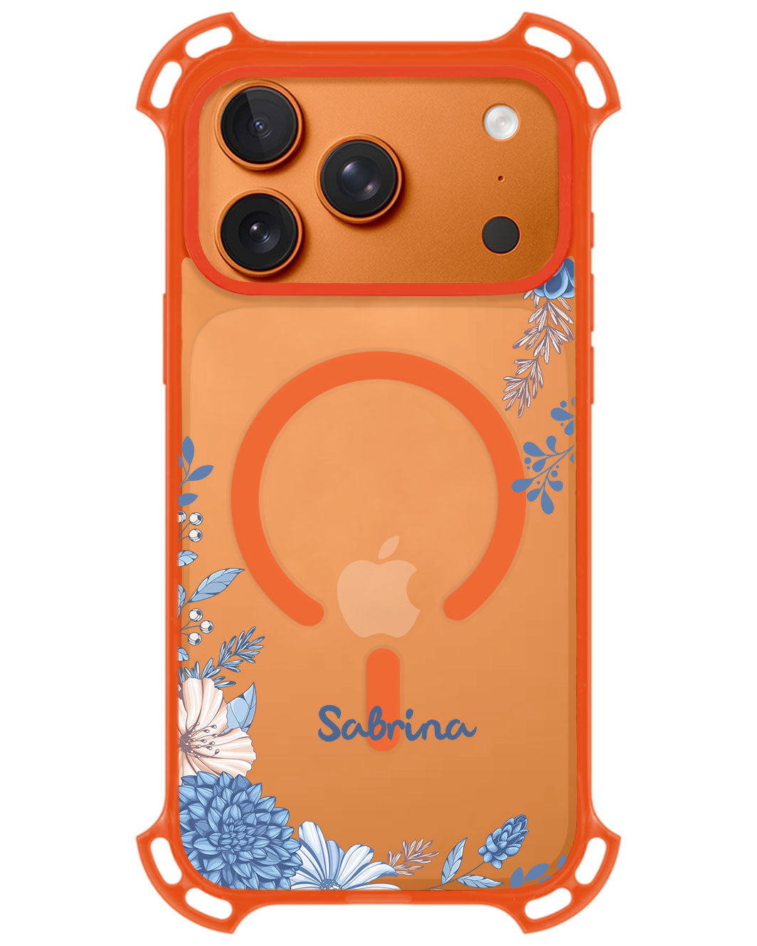 iPhone Rearguard UltimateZ - Blue Florals