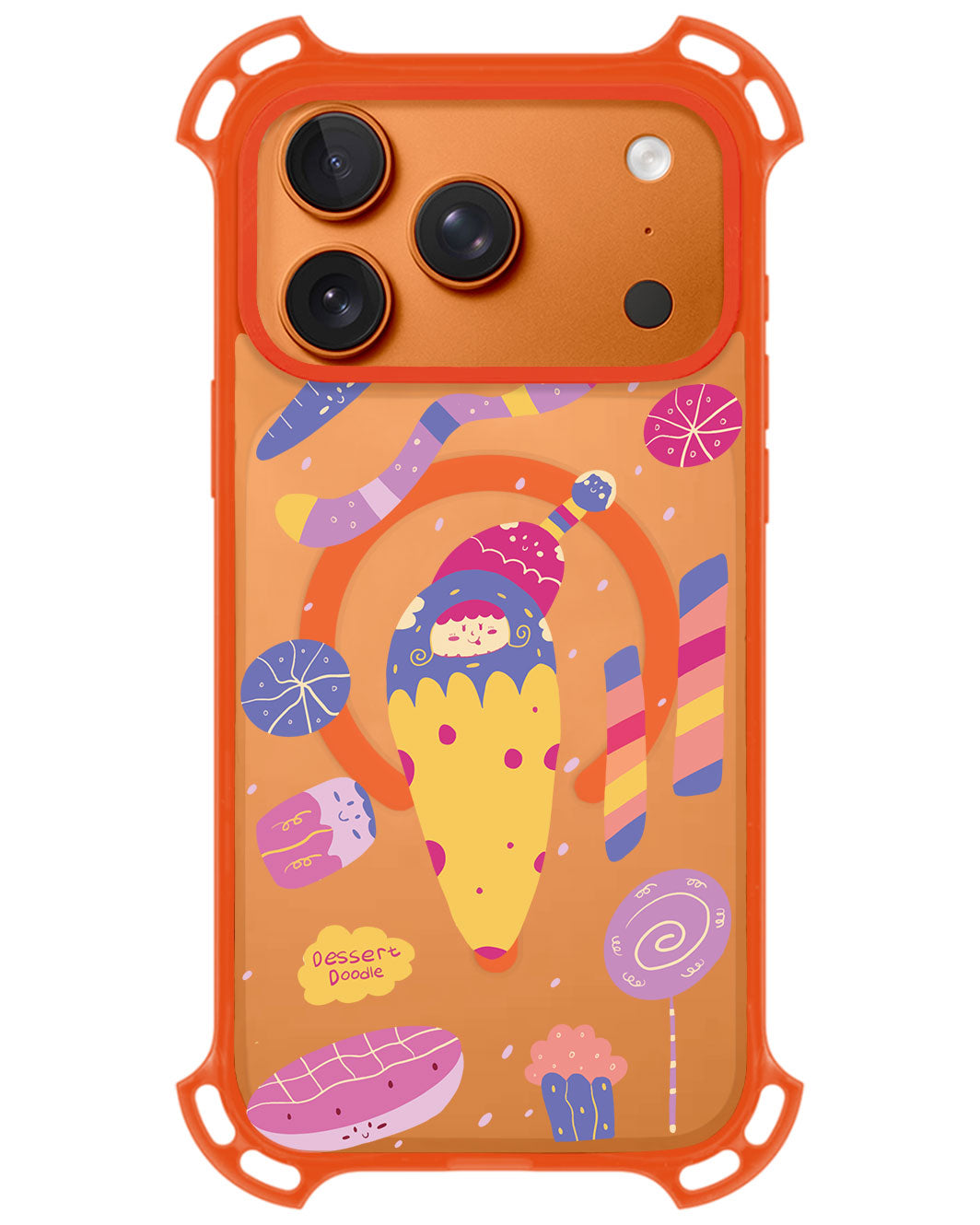 iPhone Rearguard UltimateZ - Dessert Doodle