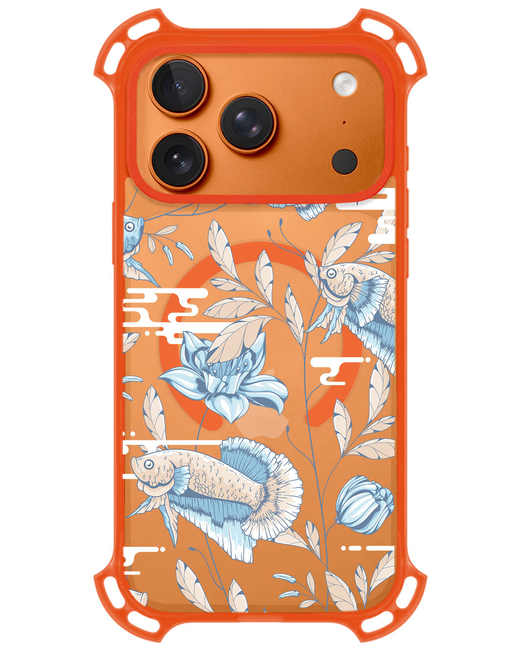 iPhone Rearguard UltimateZ - Fish & Floral 4.0