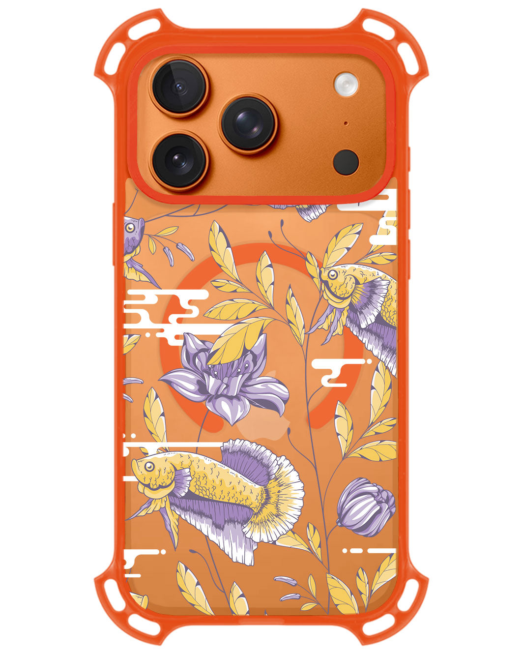 iPhone Rearguard UltimateZ - Fish & Floral 5.0