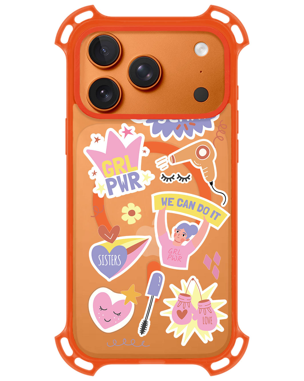 iPhone Rearguard UltimateZ - Girl Power Sticker Pack